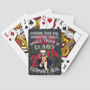 JEU DE CARTES TRUMP TV RÉALITÉ DANS EX NAVY ELEPHANT SEAL