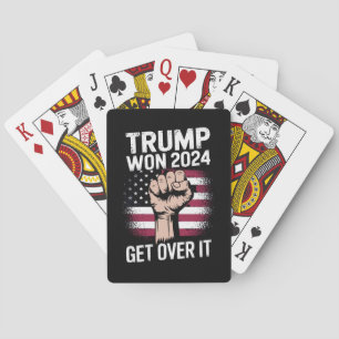 Jeu De Cartes Trump Won Wons Inauguration 47 Président des États