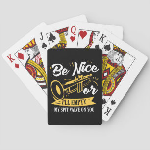 Jeu De Cartes Trumpet Trumpet Player Cadeau Funny Trumpet