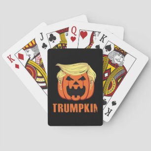 Jeu De Cartes Trumpkin fait Halloween