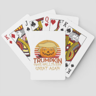 Jeu De Cartes Trumpkin Halloween Funny Classic