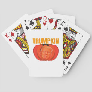 Jeu De Cartes Trumpkin Halloween Jack-o'-lantern Graphic Funny