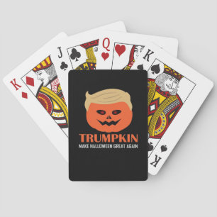 Jeu De Cartes Trumpkin rendre Halloween grand encore drôle P Éff