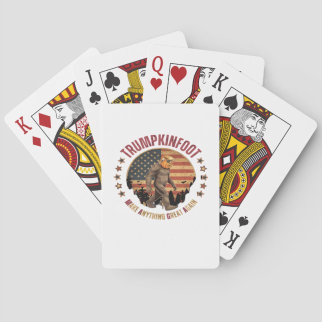 Jeu De Cartes Trumpkinfoot Bigfoot Trumpkin rendre tout grand (dos)