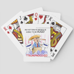 Jeu De Cartes Trumpnocchio Drôle Donald Trump Articles