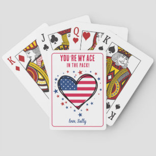 Jeu De Cartes Tu es mon As dans la Manche ! Saint-Valentin rom