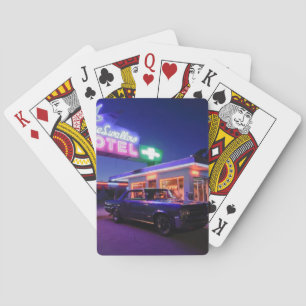 Jeu De Cartes Tucumcari, Nouveau-Mexique, États-Unis. Route 66 2