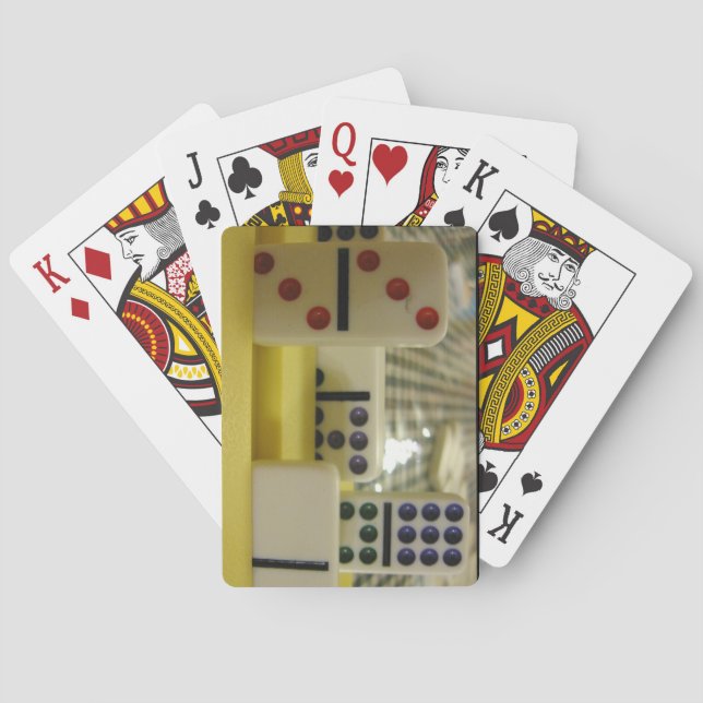 Jeu De Cartes Tuiles de domino (dos)