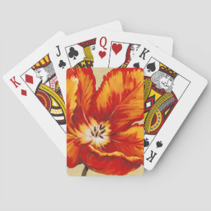 Jeu De Cartes Tulipe de perroquet I