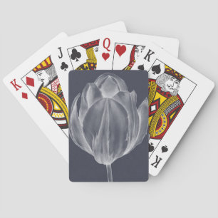Jeu De Cartes Tulipe monochrome I