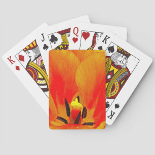 Jeu De Cartes Tulipe orange