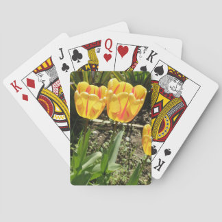 Jeu De Cartes Tulipes dans le soleil Jouer aux cartes