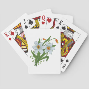 Jeu De Cartes Tulipes et fleurs de jonquilles