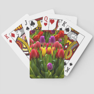 Jeu De Cartes Tulipes lumineuses