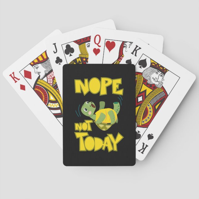Jeu De Cartes Turlte Lover | Turtle Pas Aujourd'Hui (dos)