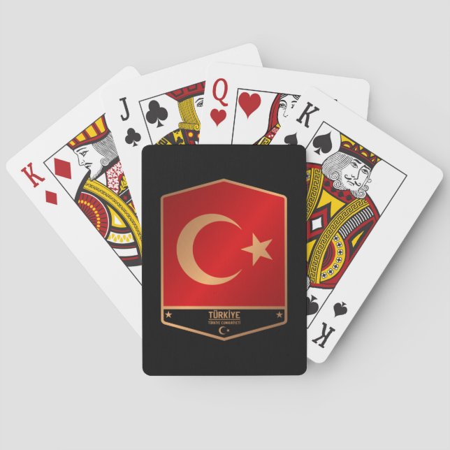 Jeu De Cartes Turquie (dos)