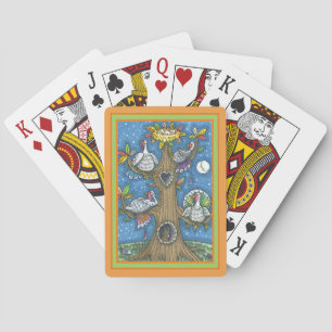 JEU DE CARTES TURQUIE ARBRE, GRÂCE À DES GOBBERS AMUSANTS QUI SE
