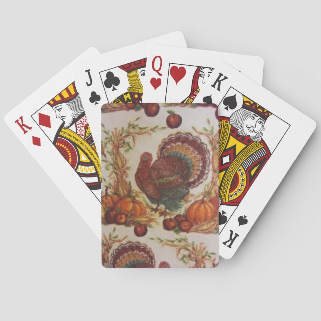 Jeu De Cartes Turquie et récolte (dos)