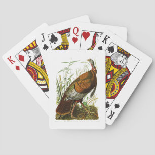 Jeu De Cartes Turquie sauvage John James Audubon Oiseaux d'Améri