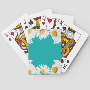 Jeu De Cartes Turquoise Daisy