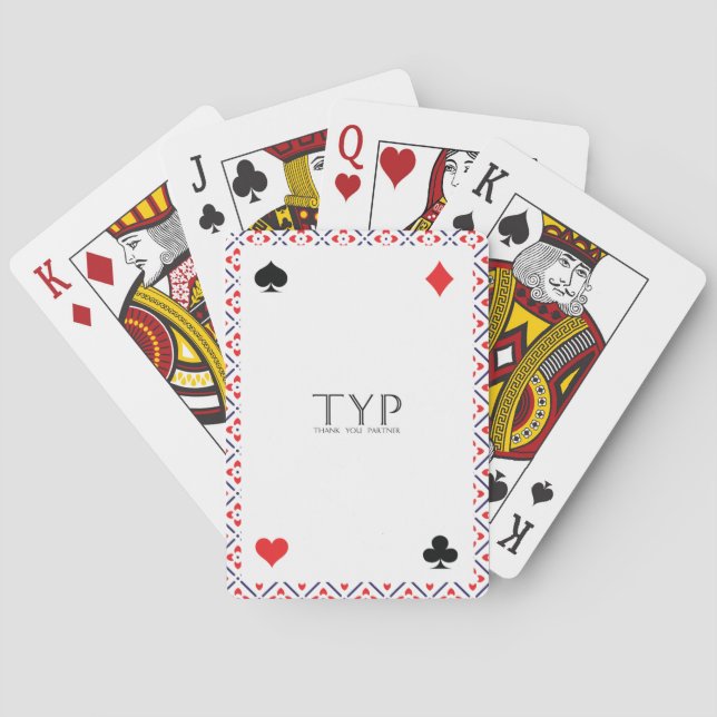 Jeu De Cartes TYP Canasta Jouer aux cartes Rouge (dos)