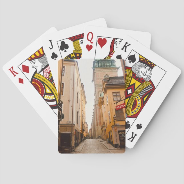 Jeu De Cartes Tyska Brinken, Gamla Stan, Old Town, Stockholm (dos)
