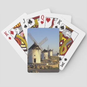 Jeu De Cartes UE, Espagne, La Mancha, Consuegra. Moulins à vent