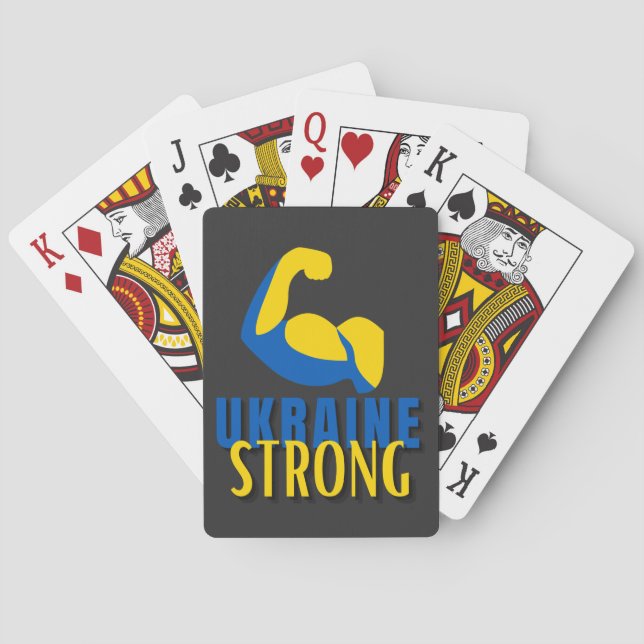 Jeu De Cartes Ukraine Forte Flex musculaire (dos)