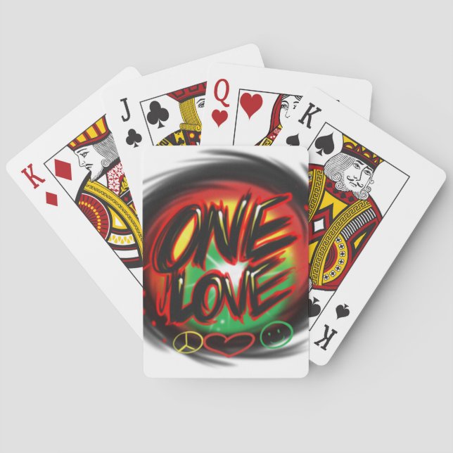 JEU DE CARTES UN AMOUR JOUER CARTES (dos)