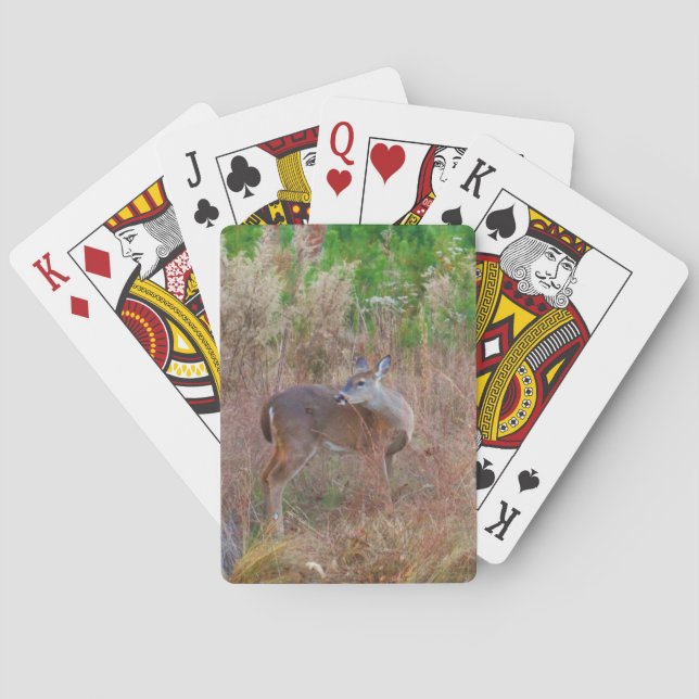Jeu De Cartes Un cerf dans l'herbe haute (dos)