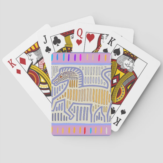 Jeu De Cartes Un cheval sans nom (dos)