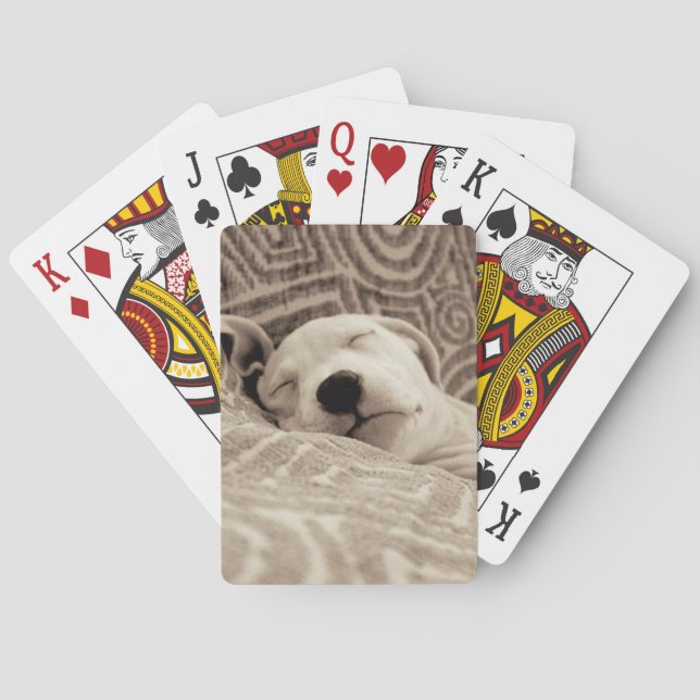 Jeu De Cartes Un chien fatigué (dos)
