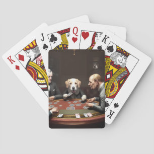 Jeu De Cartes Un chien qui joue au poker