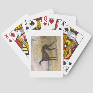 Jeu De Cartes Un des Greyhounds gagnants de George Lane Fox : le