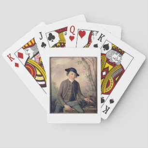 Jeu De Cartes Un jeune homme éventrant un poisson, 1782 (panneau