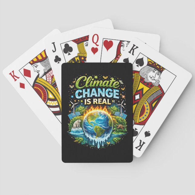 Jeu De Cartes Un monde qui se réchauffe (dos)