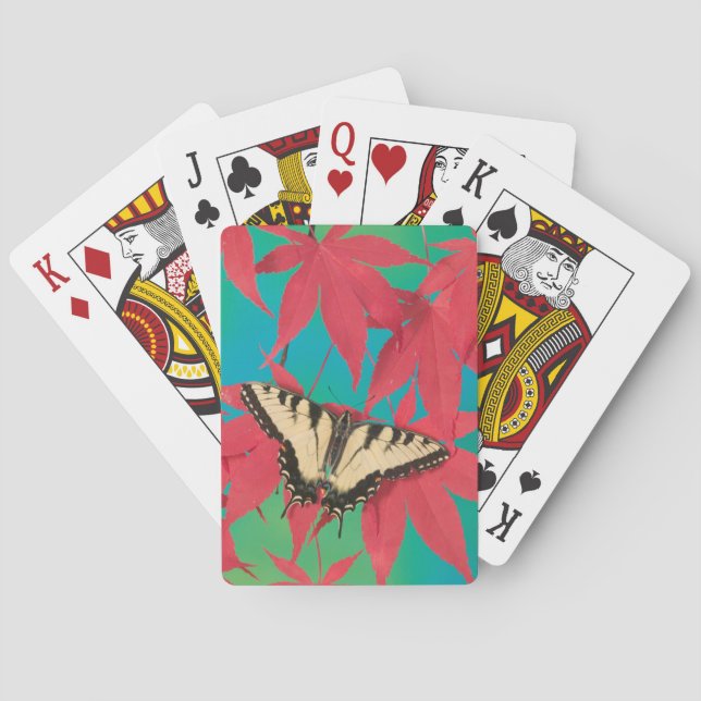 Jeu De Cartes Un papillon swallowtail tigre canadien (dos)