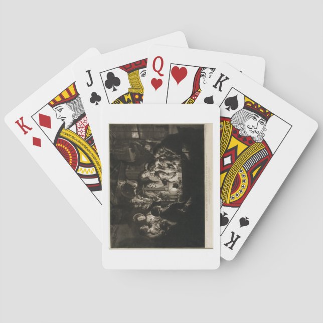 Jeu De Cartes Un philosophe qui raconte une expérience sur la cl (dos)
