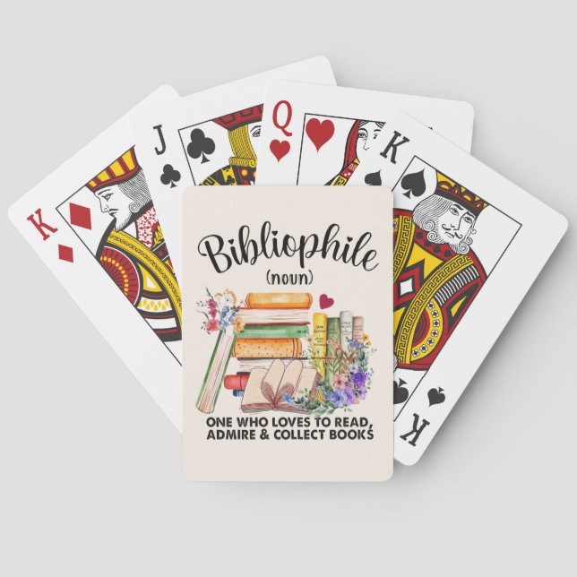 Jeu De Cartes Un plaisir bibliophile (dos)