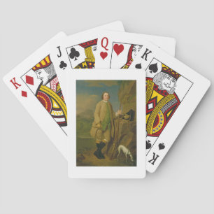 Jeu De Cartes Un Sportif, 1752 (huile sur toile)