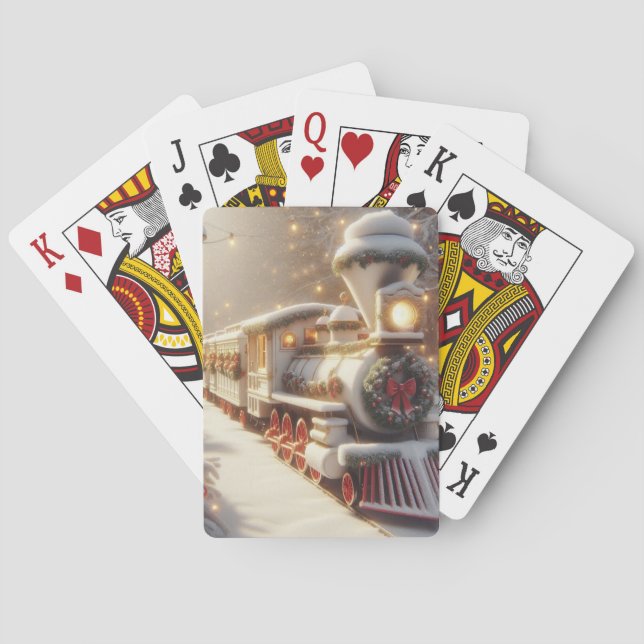 Jeu De Cartes Un train de Noël magique pour Wonderland (dos)