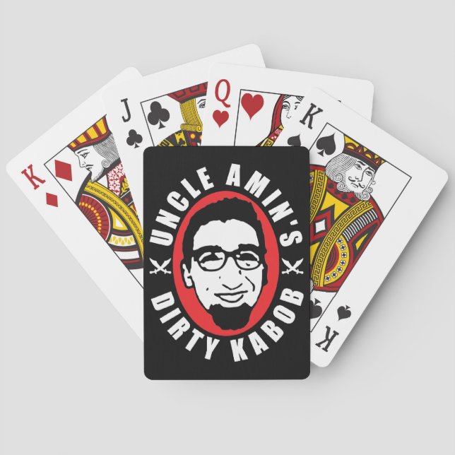 Jeu De Cartes Uncle Amin's Dirty Kabob Playing Cards (dos)