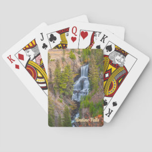 Jeu De Cartes Undine Falls Lava Creek Parc national Yellowstone