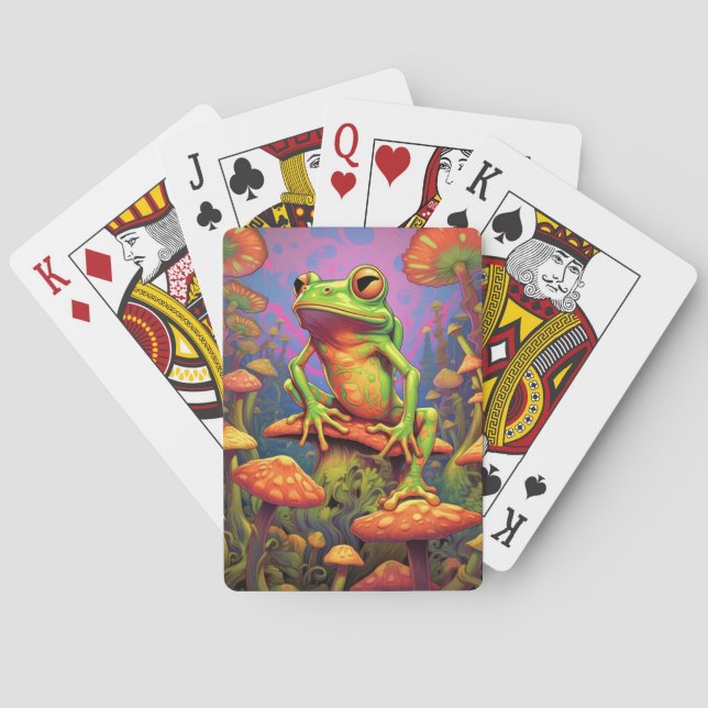Jeu De Cartes Une grenouille (dos)