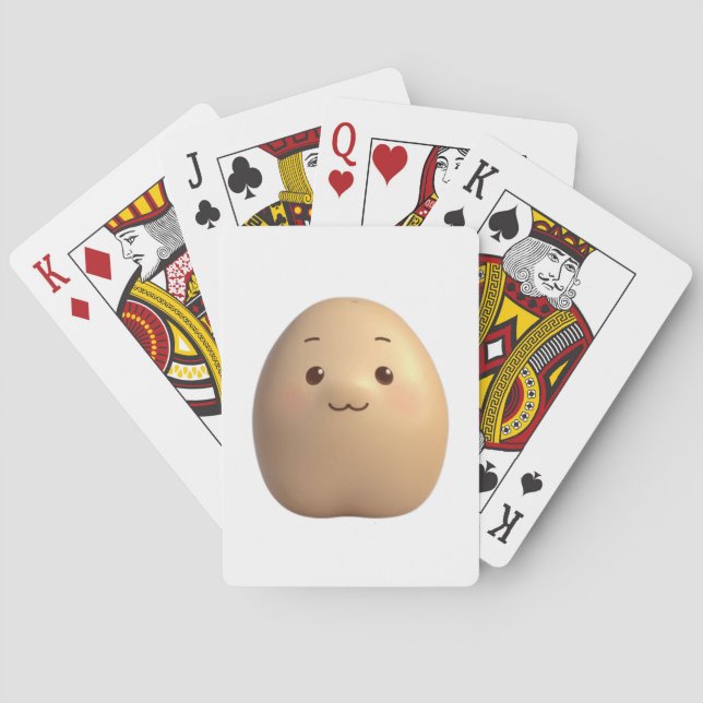 Jeu De Cartes Une jolie pomme de terre pour bébés (dos)