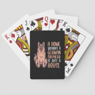 Jeu De Cartes Une Maison Sans Berger Allemand Est Une Maison