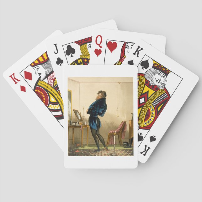 Jeu De Cartes Une nouvelle couche (litho couleur) (dos)