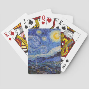 Jeu De Cartes Une nuit étoilée : Saint Remy par Vincent Van Gogh