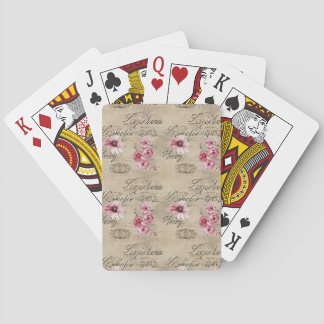 Jeu De Cartes Une série de design éphémère français 20 (dos)