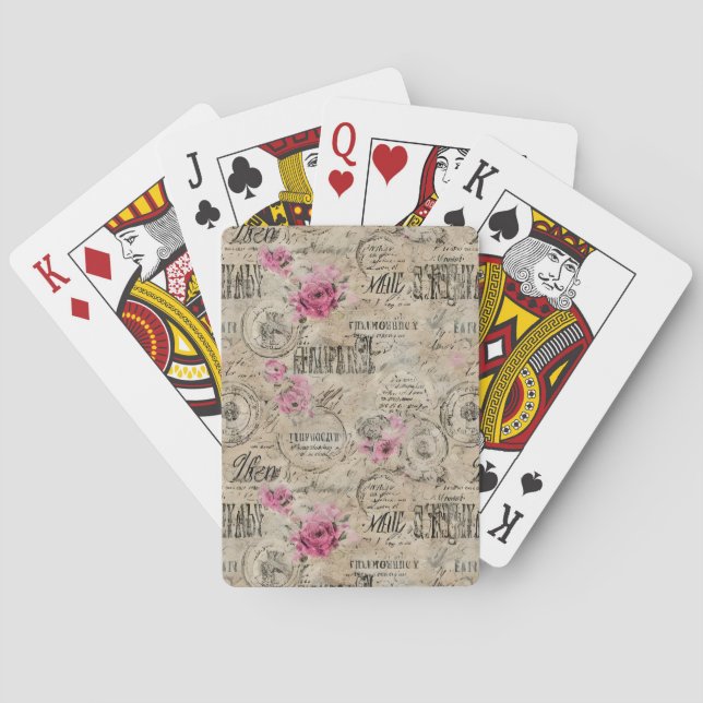 Jeu De Cartes Une série de design éphémère français 24 (dos)